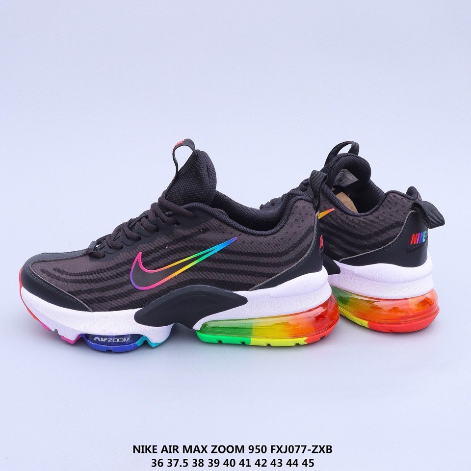 2020 Men Nike Air Max Zoom 950 Black Colorful Lover Running Shoes
